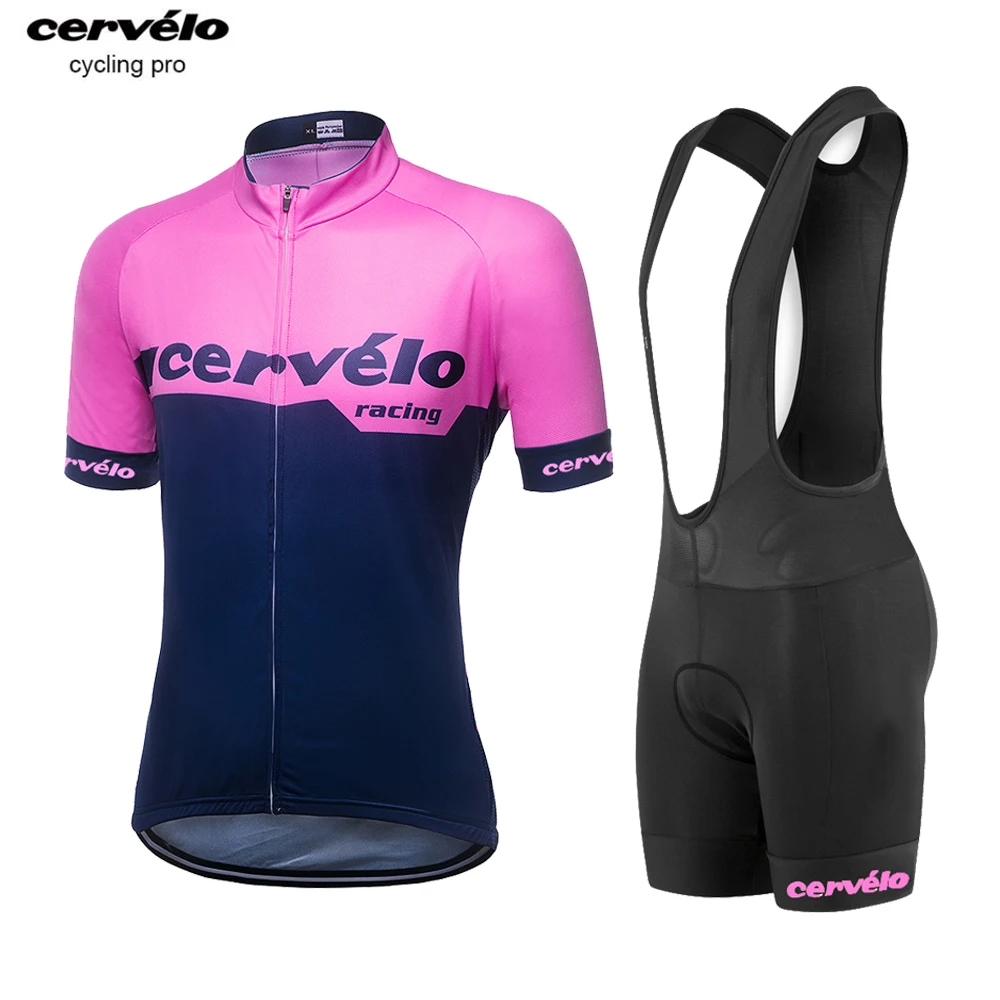 

2019 Pink Pro Cycling Clothing Women Summer Racing Cycling Clothes 100% Breathable Ropa Maillot Ciclismo MTB Bike Clothes Wear