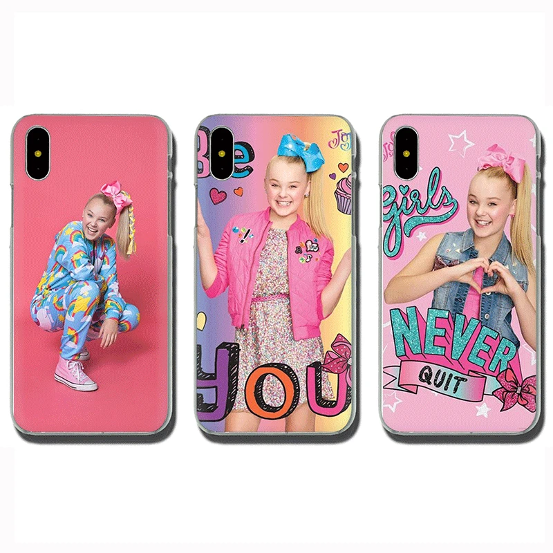 Жесткий чехол для телефона Jojo Siwa iphone 5 5s 5C SE 2020 6 6s 7 8 plus X XR XS 11 Pro Max|Бамперы| |