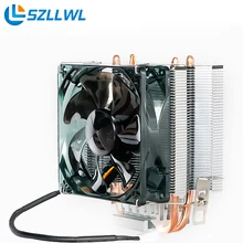 AMD/Intel universally Practical CPU Cooling Fan HeatSink HeatPipe dc 12v fan for PC Computer Desktop cpu fans cooler