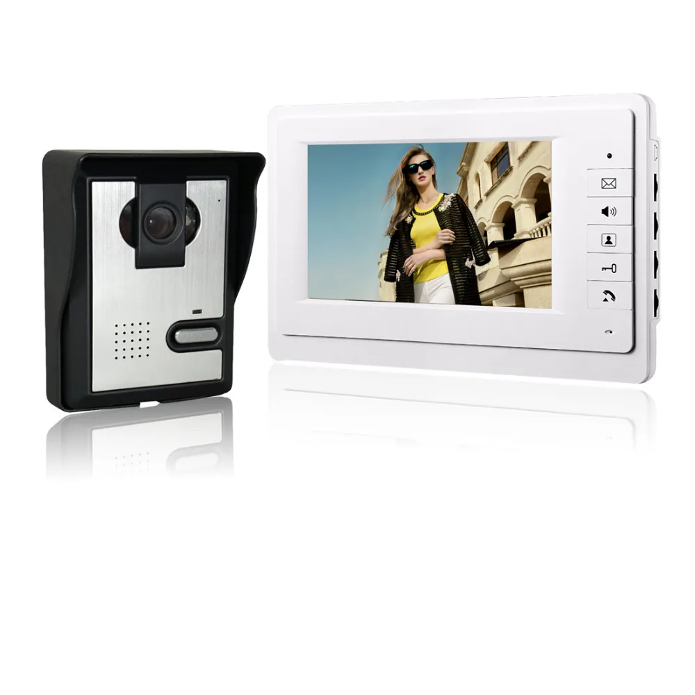 SYSD wired video door bell home security system video door