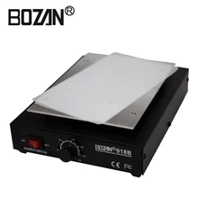 Стекло Удаление телефон ремонт машина ЖК-экран сепаратор нагревательная платформа пластина В 220 В США 110 В в ЕС Авто Отопление гладкая металлическая пластина