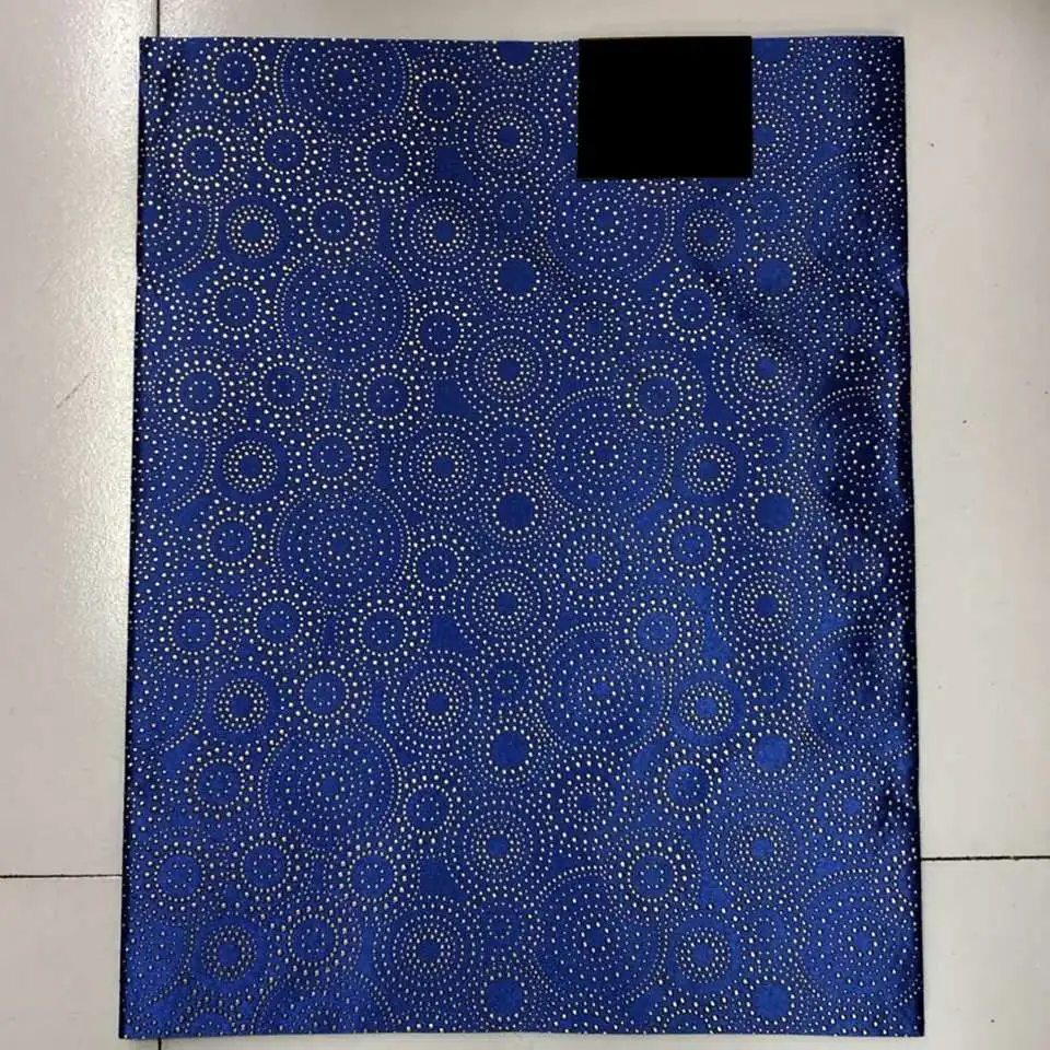 

Hot African geles,african head ties for women,Blue african gele fabric for wedding free shipping LXL-43-7