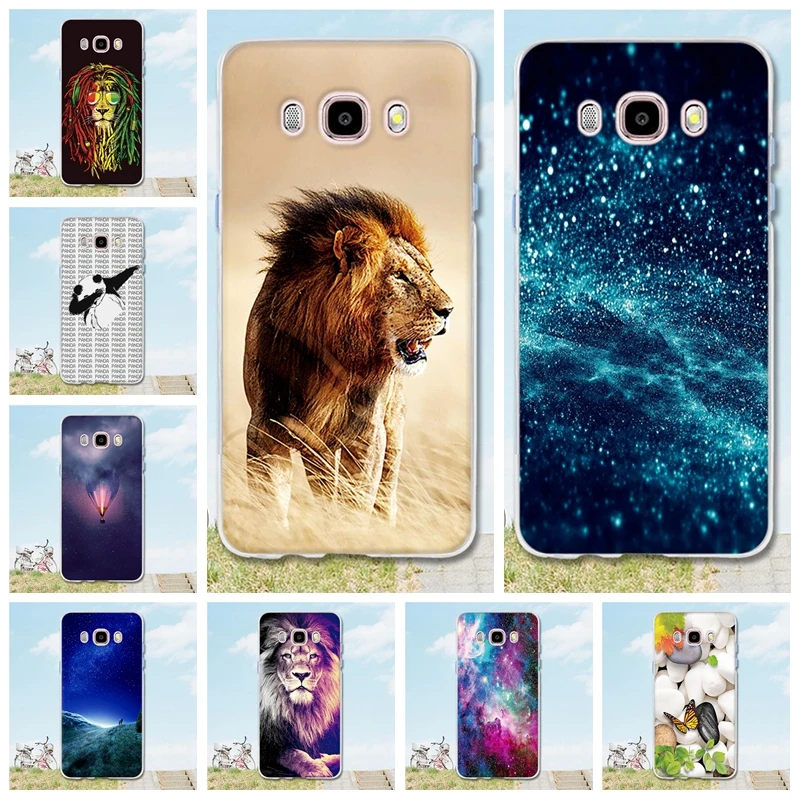 

3D Cartoon Soft Silicone Case for Samsung Galaxy j5 2016 Silicone Soft TPU Fashion Patterns back cover for samsung j510 hoesje