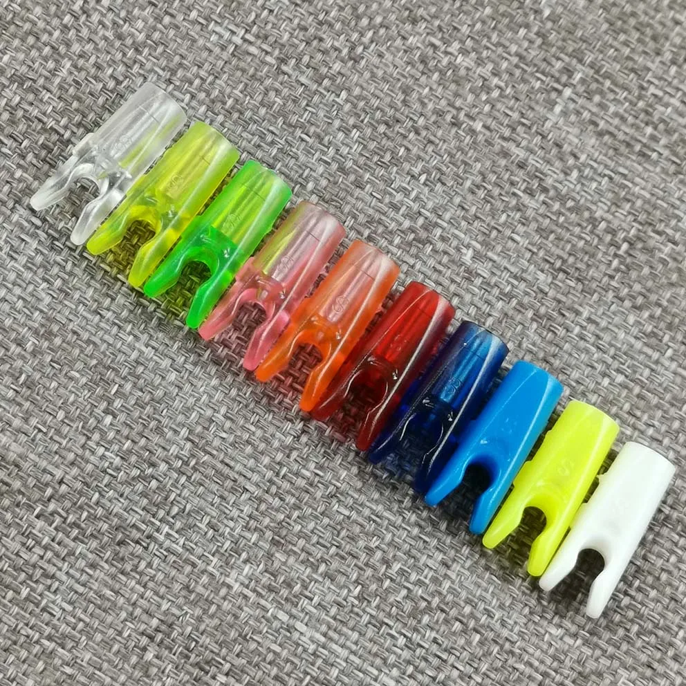 Nocks-Size Arrow-Pin Archery-Accessory Id6.2mm DIY Plastic And for Shaft 60pcs
