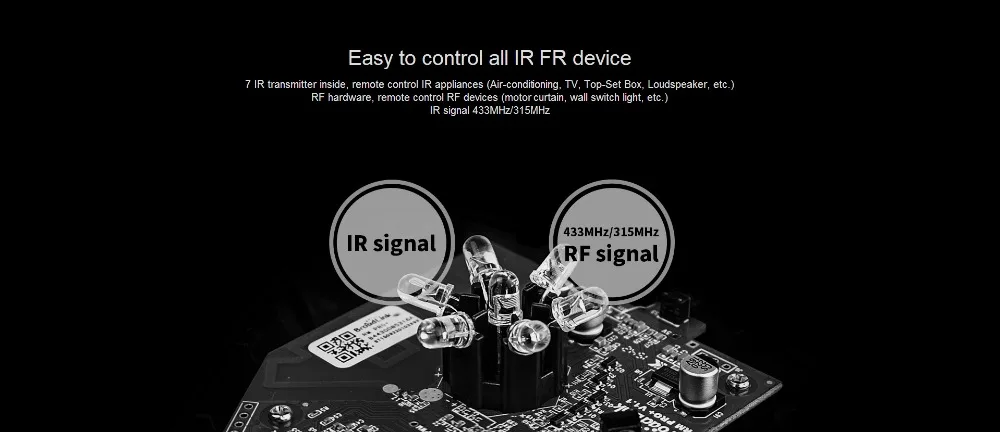 Broadlink RM3 PRO+ умный дом беспроводной пульт дистанционного управления, Wifi IR/RF Интеллектуальный для пульта дистанционного управления, Поддержка IOS/Android