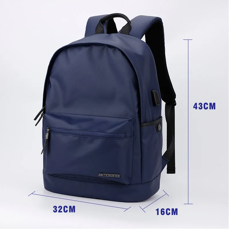 

Salanka Waterproof Backpack Multi-functional School Bag Large Capacity Bag with USB Design