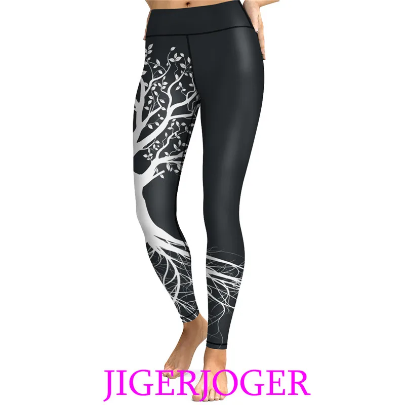 tree of life black yoga legging (1)_