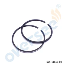 6L5-11610-00-00 набор поршневых колец(STD) для 3HP 3A Yamaha Powertec подвесные моторы лодочный мотор Новые запчасти 6L5-11610