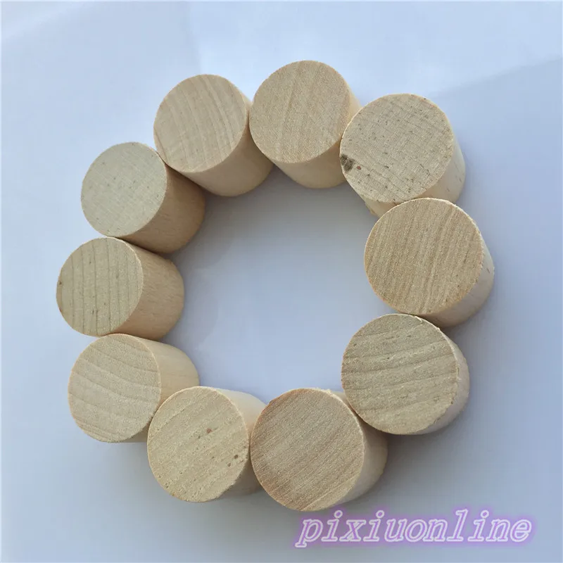 10 шт. J059Y 19*16 мм цилиндр березовый блок DIY креативные части инструмента для