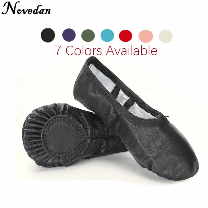 Количество; женские кожаные балетки с мягкой подошвой; Танцевальная обувь; детская обувь для фитнеса; розовые, Черные тапочки; все размеры