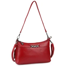 New Arrivals Multi-function Messenger Bag Genuine Leather Women's Bag Brand New Large Capacity Travelling Handbag Bolsa Feminina New Arrivals Multi-function Messenger Bag Genuine Leather Women's Bag Brand New Large Capacity Travelling Handbag Bolsa Feminina