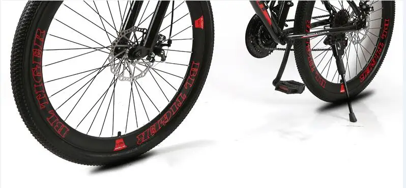 21/24 /27 Speed Mountain Bike 40 Knife Shock with Double Disc Brake
