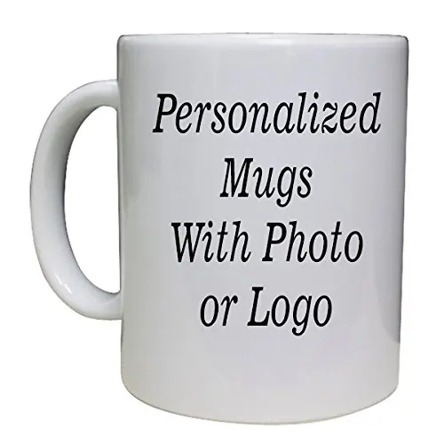Personalized Ceramics Coffee Mug-Add Pictures Logo Text Photo-Funny Custom Mugs-Milk Cup-Christmas Gfit-Birthday Gift For Girl | Дом и сад