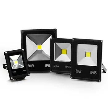 LED Flood Light 10W 20W 30W 50W 100W Floodlight COB LED Spotlight Outdoor Lighting Projector Reflector Garden Squarer Wall Lamp 30w outdoor wall washer garden yard park square building projector lamp led flood light