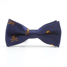 Мужской галстук-бабочка модный полиэстер галстук, бабочка Gravatas свадебные костюмы аксессуары череп галстук бабочка Галстуки