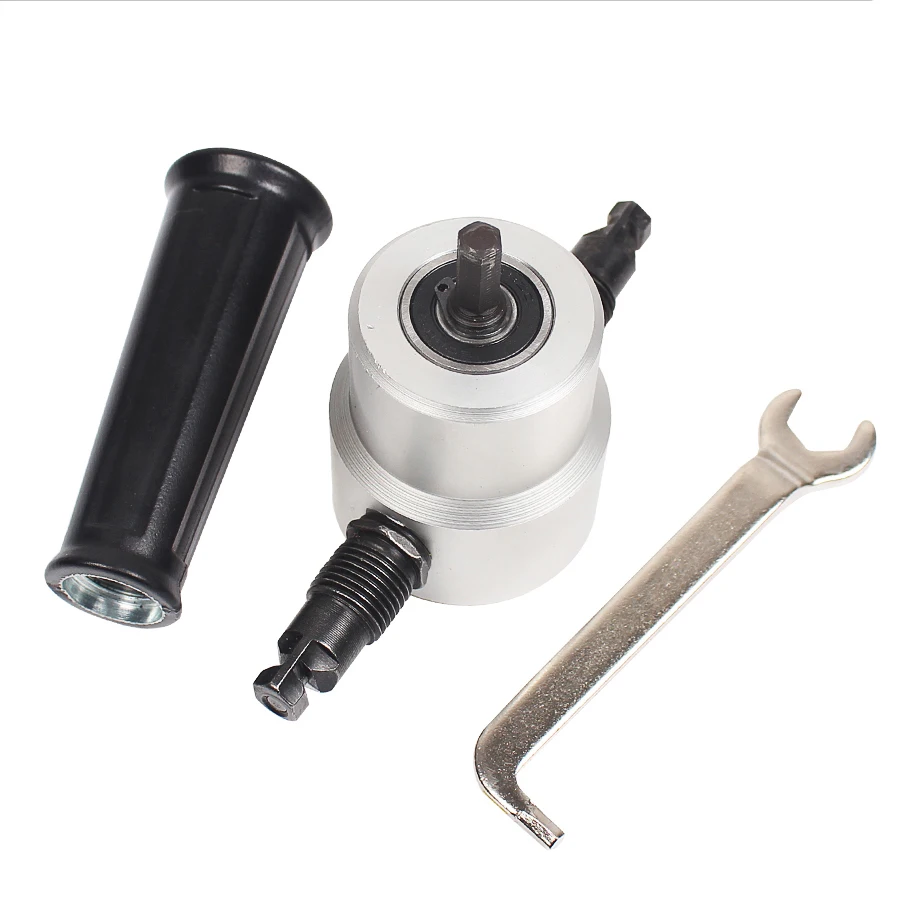 

Nibble Metal Cutting Sheet Nibbler Saw Cutter Tool Drill Attachment Sheet Metal Cut Power Tools Accessories