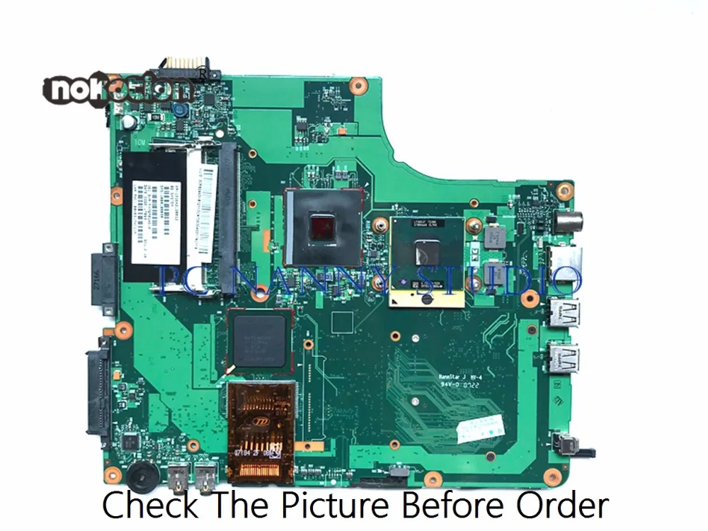 

PANANNY FOR Toshiba A205-S5825 A205 Motherboard 1310A2120B12 V000108030 GM945 DDR2 with cpu tested