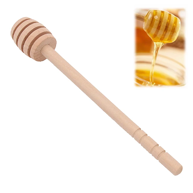 Dlkklb 1 Pc Mézes Keverő Bár Méhész Szerszámok Fa Fröccsenő Rudat Rúd Kalapács Kellékek