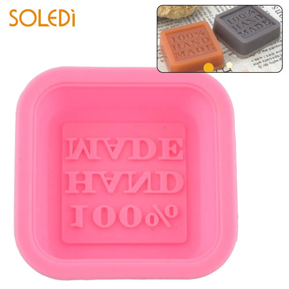 

Silicone DIY Handmade 3D Soap Mold Soap Making Tool Chocolate Baking Mould Bath Soap Mold Candy Cake Decoration Soap Making Tool