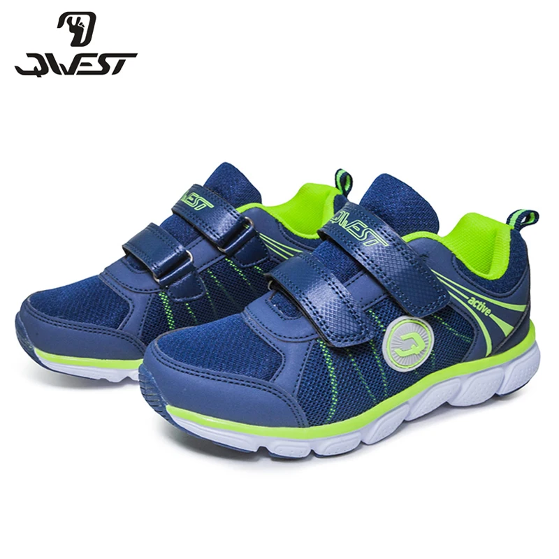 

QWEST(by FLAMINGO) New Arrival Patchwork Spring& Summer Hook& Loop Outdoor sneakers for boy Free shipping 81K-YC-0609