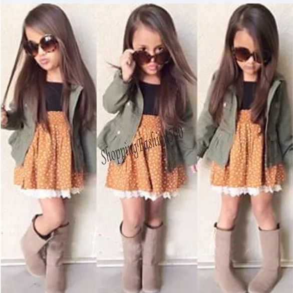 Summer Style baby girl clothes Kids Girl's Spaghetti Strap Patchwork