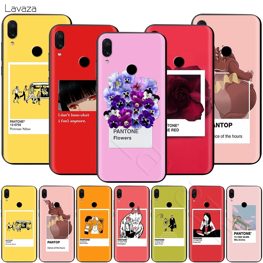 Lavaza PANTONE 90s Anime Case for Xiaomi Redmi Note 4A 4X 5 5A 6 6A 7 S2 Pro Go Prime Plus |