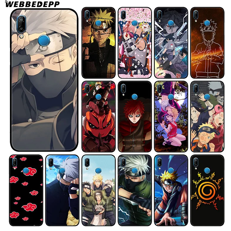 Мягкий чехол WEBBEDEPP Naruto для Huawei P30 P20 Pro P10 P9 Lite 2017 P Smart 2019 &amp Nova 3 3i Y9 |