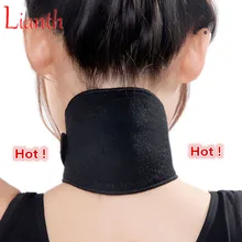 Tourmaline Neck Guard Self-heating Brace Magnetic Therapy Wrap Protect Tourmaline Belt Support Spontaneous Heating Neck braces