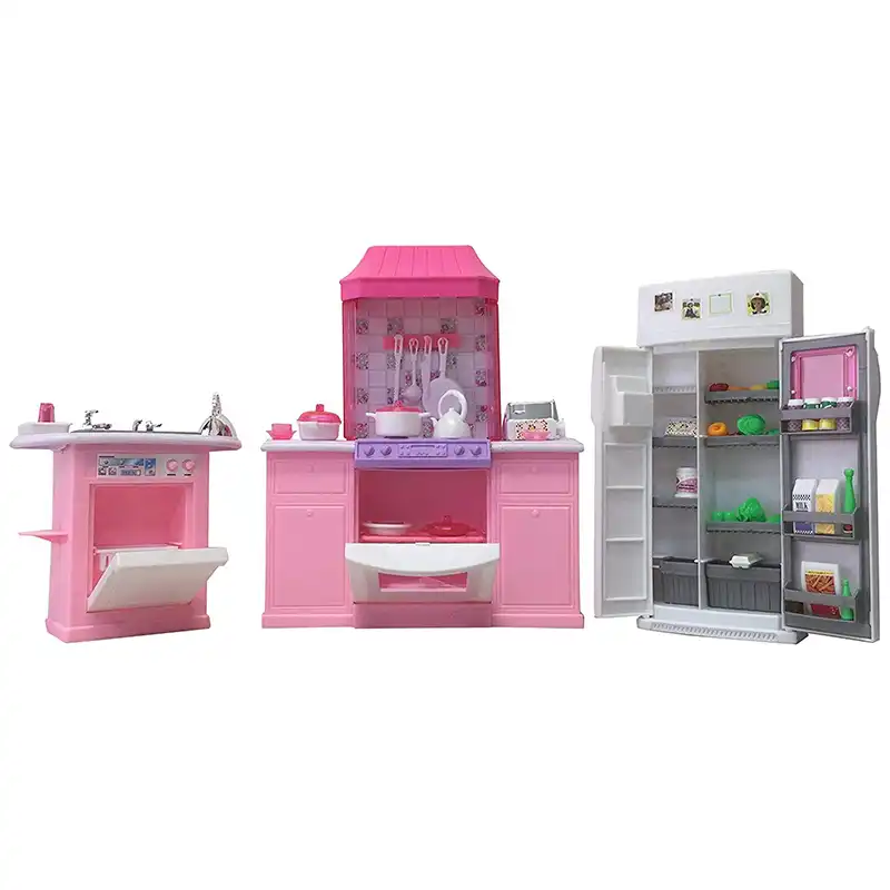 barbie deluxe kitchen set