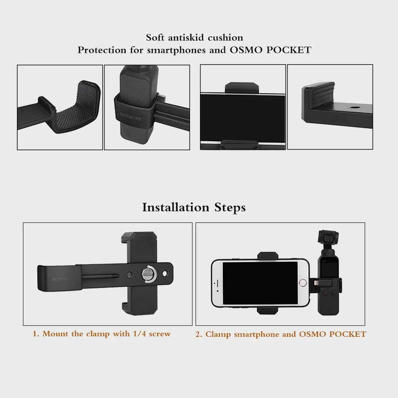 osmo Pocket  Extended selfie sticktripod Handheld gimbal stabilize holder For DJI osmo Pocket camera  accessories 1 (43)