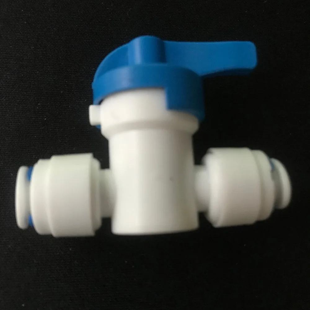 

1/4" or 3/8" Water Purifier Water Filter PVC Solenoid Valve Water Tube Parts Ball Valve Quick Connect Fitting