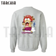 TARCHIA hoodies sweatshirt personalized double sided print Tony Tony Chopper man coat casual parental survetement One