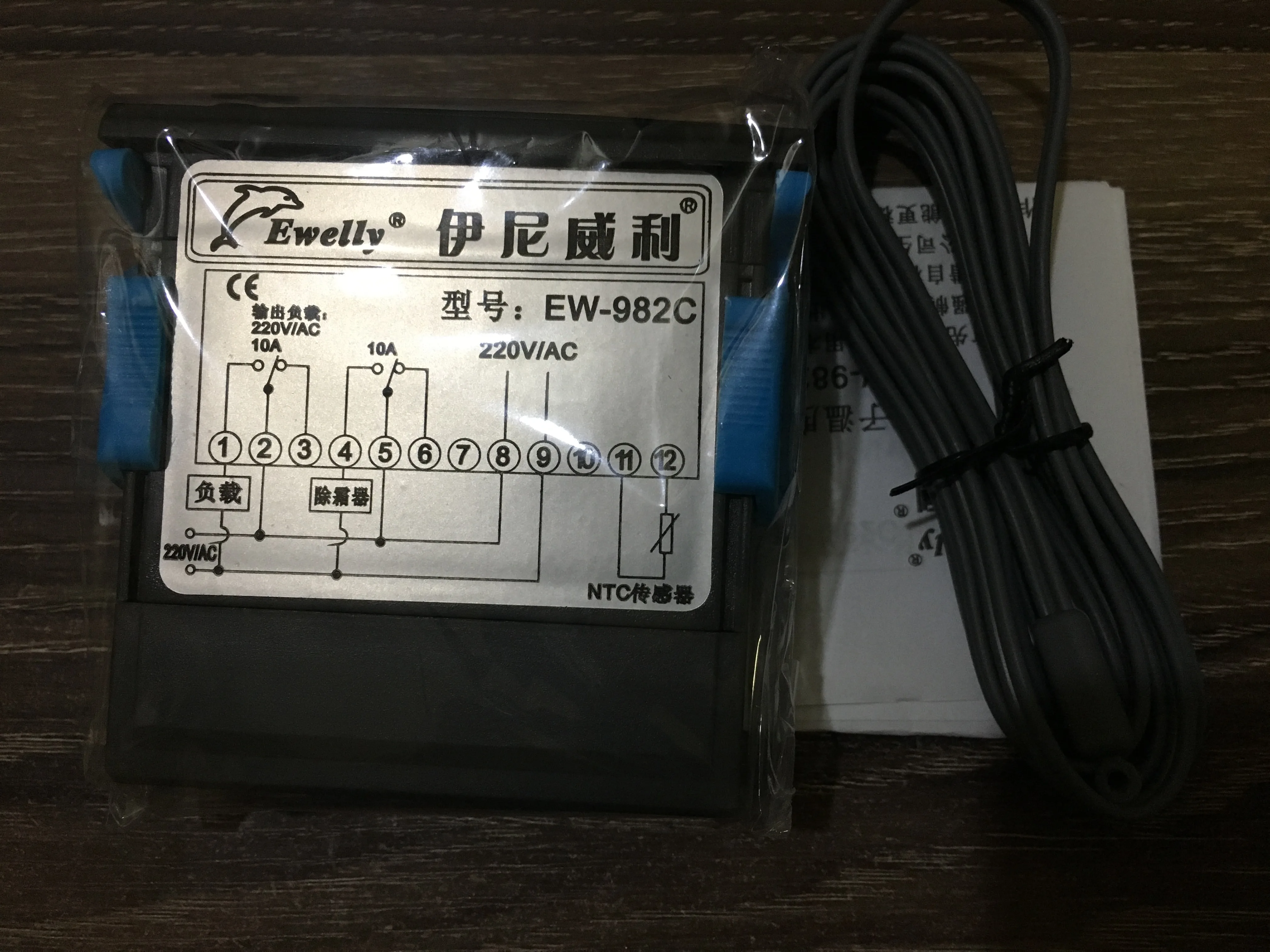 Intelligent Ew-982ah-1 Ew-982c Controller Microcomputer Thermostat 1