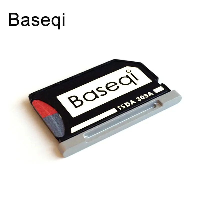 Baseqi Metal MiniDrive Card Adapter microSDTF Reader For Macbook Pro Retina 13inch 2012 2013 2014 2015 Laptop 303A NinjaDrive (1)