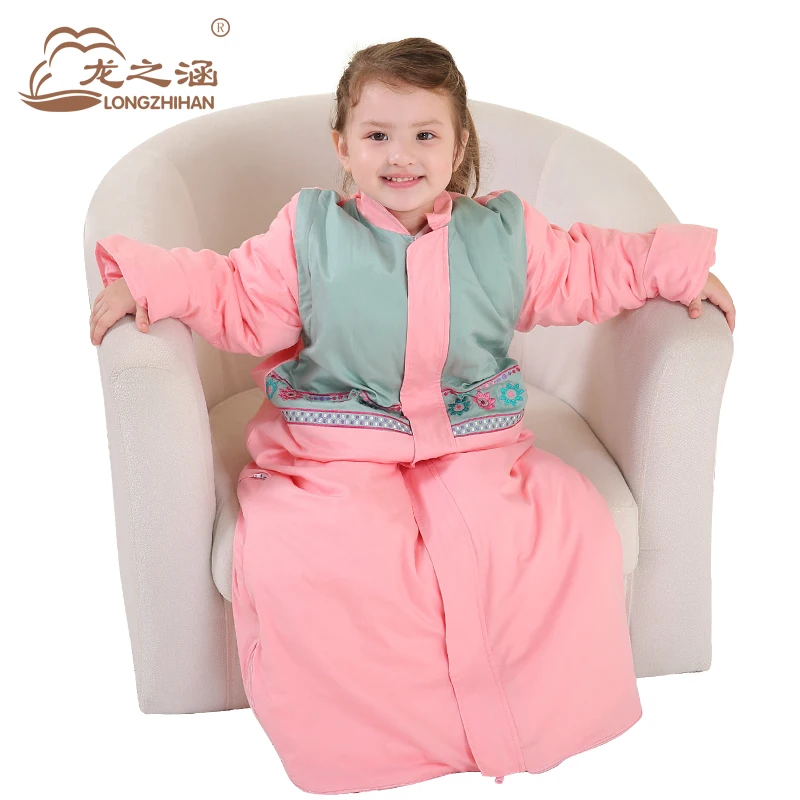 Infant Sleeping Bag Spring 100% Cotton Thickening Warm Baby Slaapzak