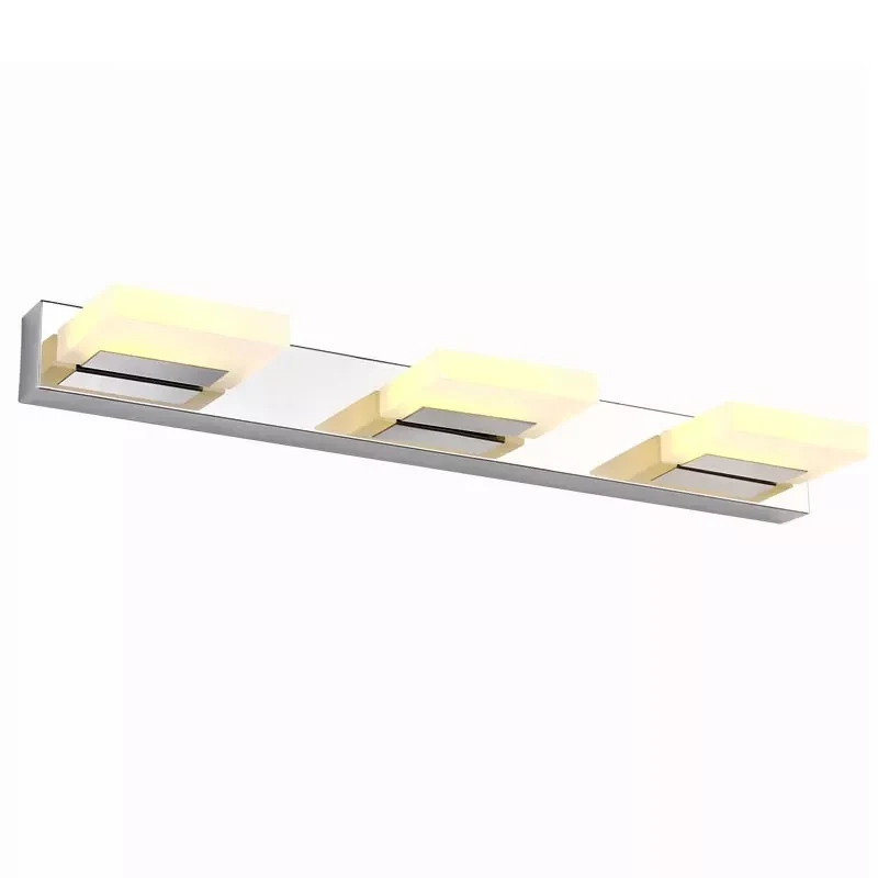  Nordic AC110-240V LED Mirror Headlights Acrylic Bathroom Stainless Steel Bathroom Lamp Dressing Tab