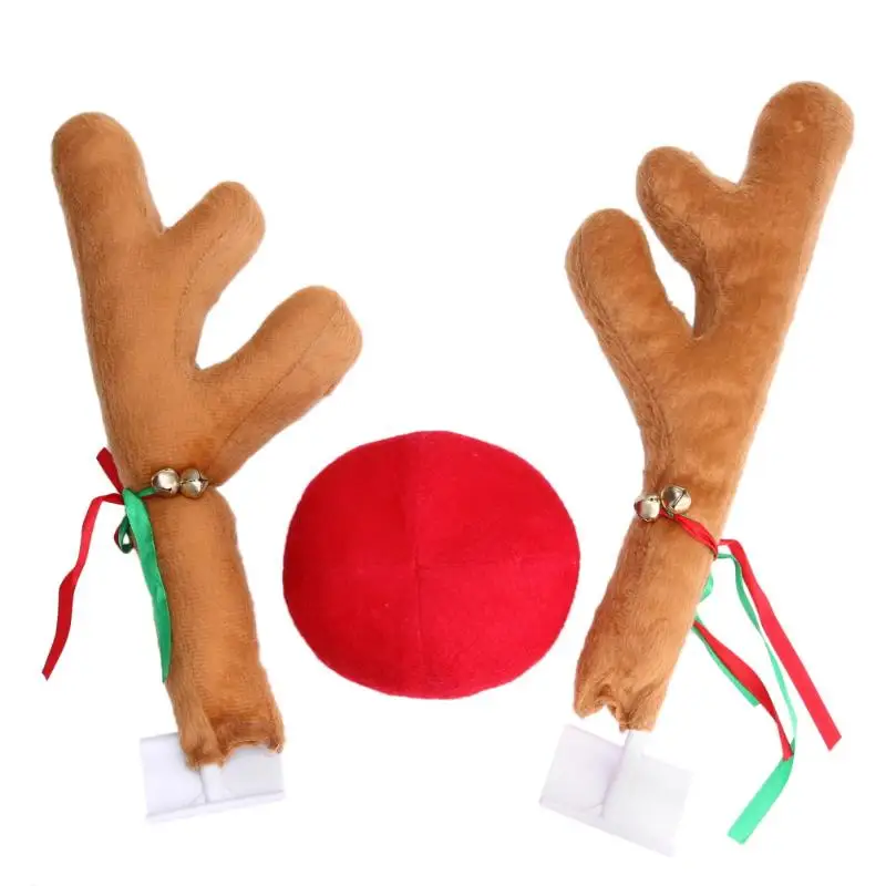 

Christmas Party Fun Car Decoration Toy Windows Reindeer Deer elk Cerf Okapi