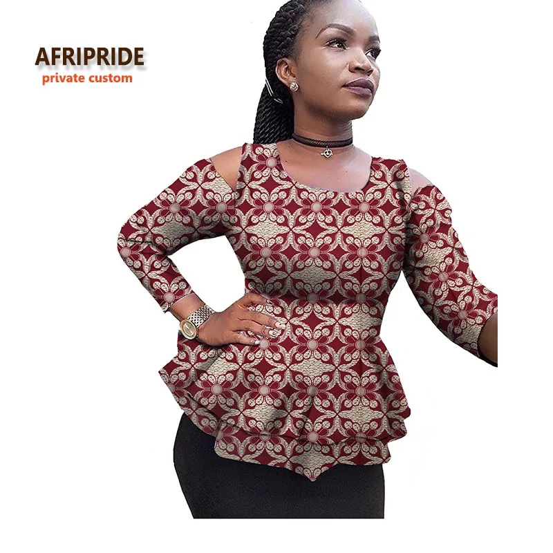 2019 africain femmes vêtements à manches longues chemise ...