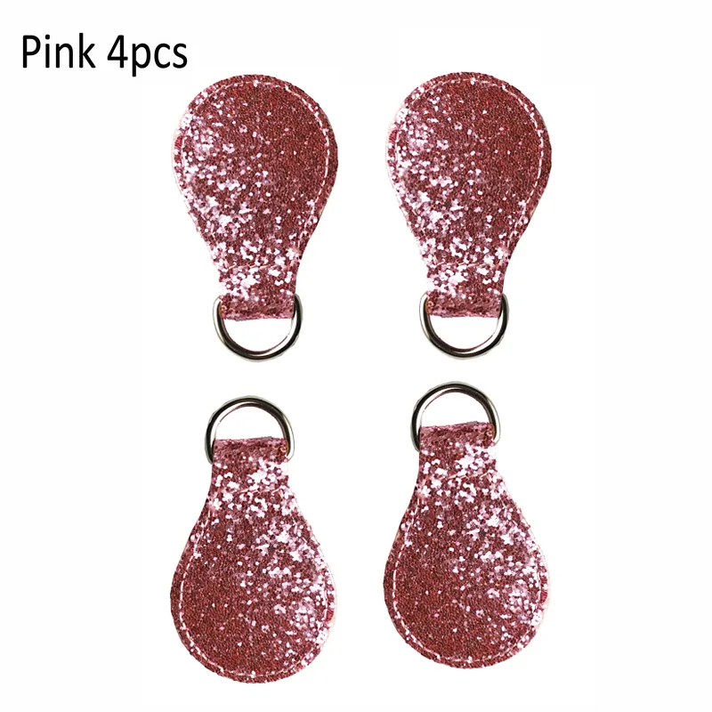 Diy High quality 2 pair 4 pc matte Drop End for Obag handle PU Drop attachment for O bag Obasket women Bag 