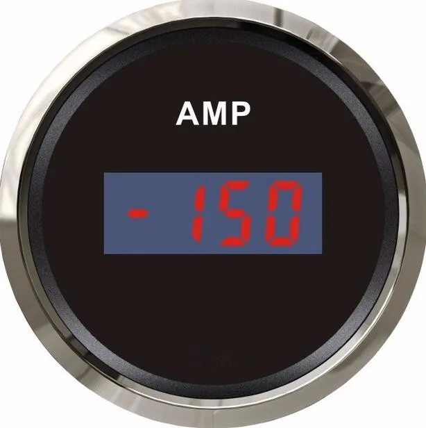 1pc 52mm digital ammeter amp gauges ampere meters 12v / 24v fit for