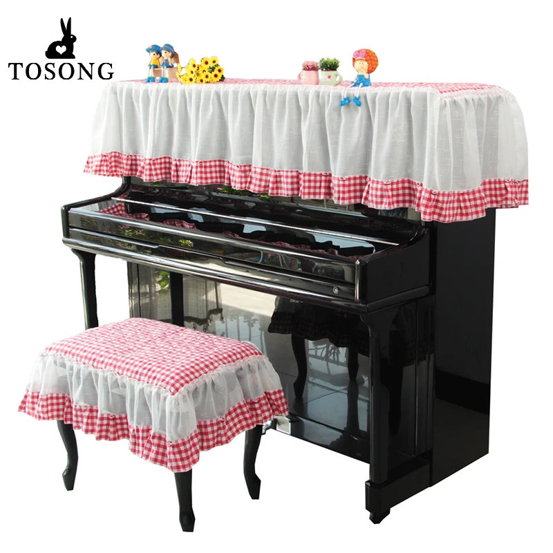 dust cover piano romantic Lace pastoral style for Yamaha 88 key