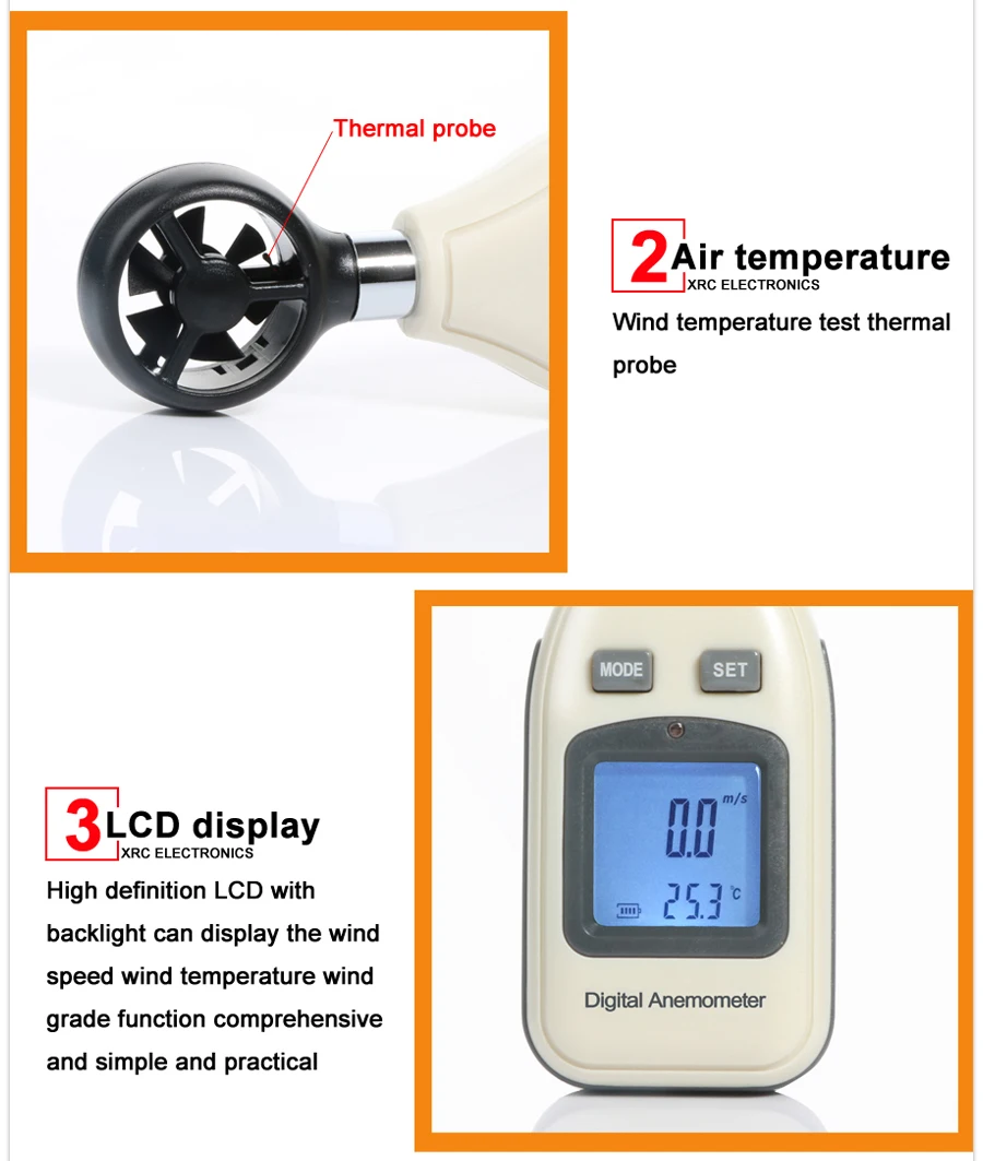Anemometer GM816A 07