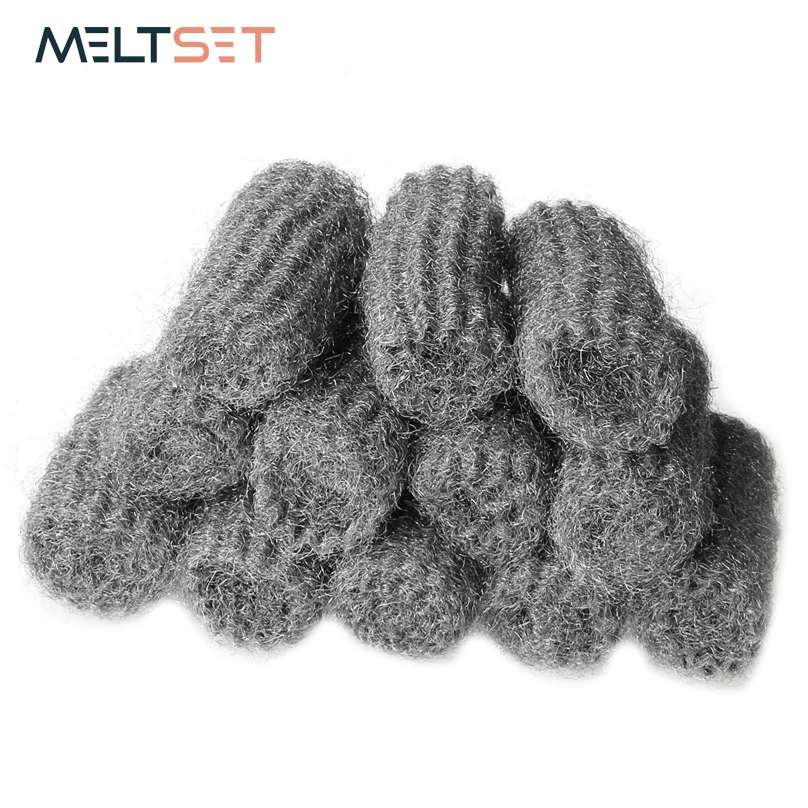 

12pcs/pack Kitchen Melamine Sponge Metal Mesh Super Detergent Tools Steel Wool Degreasing Pot Brush Magic Cleaner