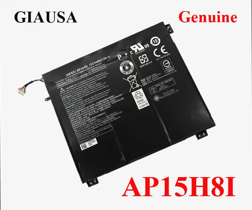 AP15H8I Аккумулятор для Acer One Cloudbook 1-431 Aspire 14 1-431M 3ICP4/65/150-1 A01-431 | Компьютеры и офис