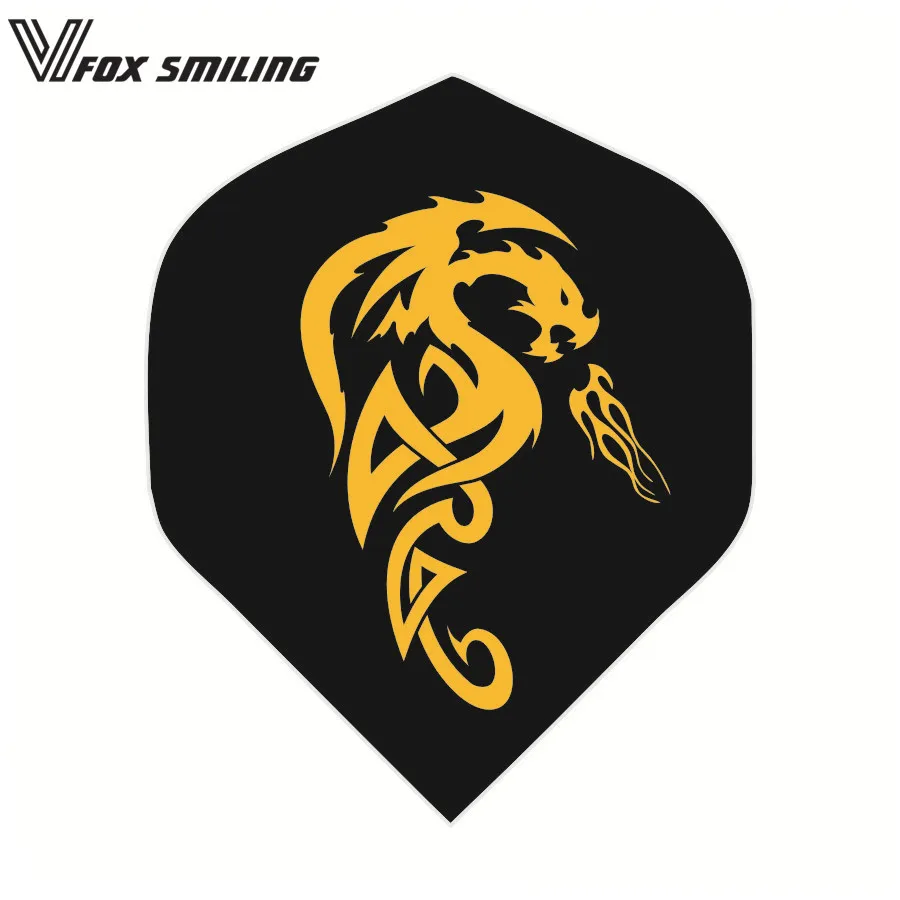 30PCS Darts Flights For Professional Darts Wing Tail Cool Pattern Dart