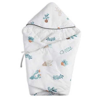 

free shipping Baby Swaddle Baby Blanket Thick Warm blanket Envelopes For Newborns Infant Wrap Baby Bedding Sleeping
