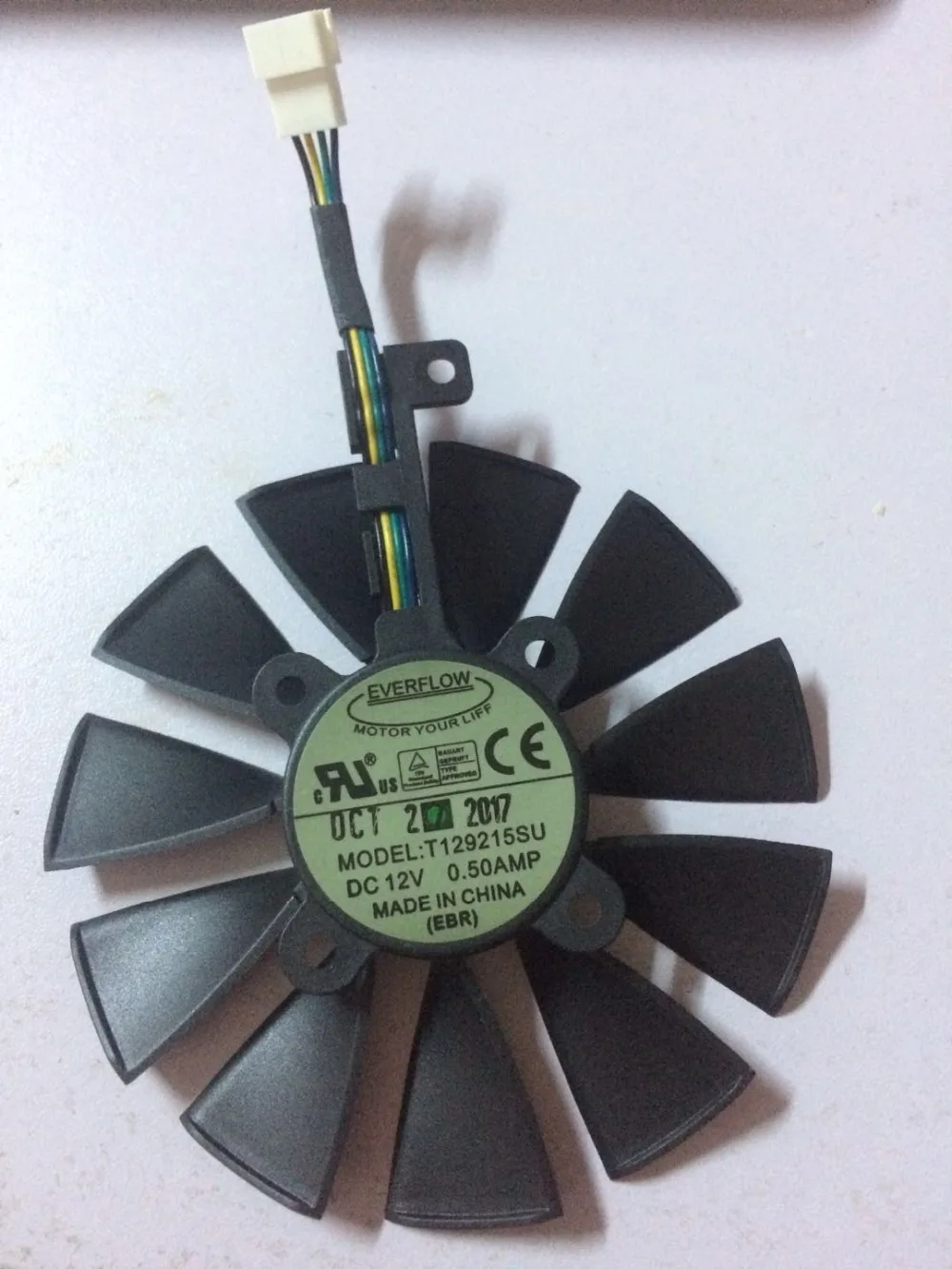 Охлаждающий вентилятор для видеокарты Strix RX470 RX460 RX 580 GTX 980 Ti R9 390 390X 1050 1060 1070 1080|graphics