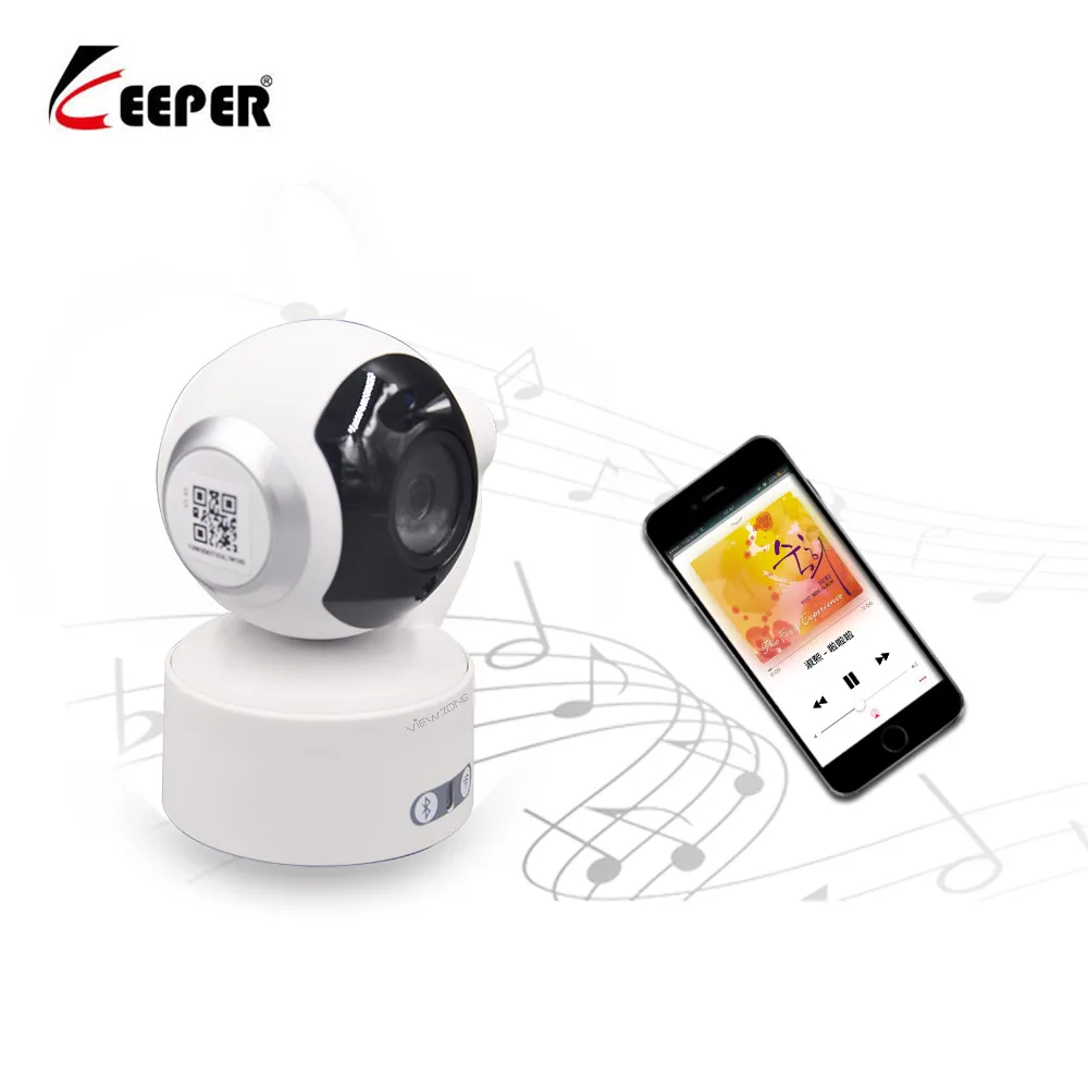 

Keeper Video Surveillance ip camera HD 2.0MP 1080P wifi Bluetooth PTZ Motion Alarm Two Way Talk IR Make Communication Easier 3