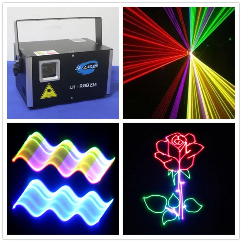 Новейший идеальный 1 5 Вт 2D/3D RGB полноцветная анимация с sd-картой лазерный свет для