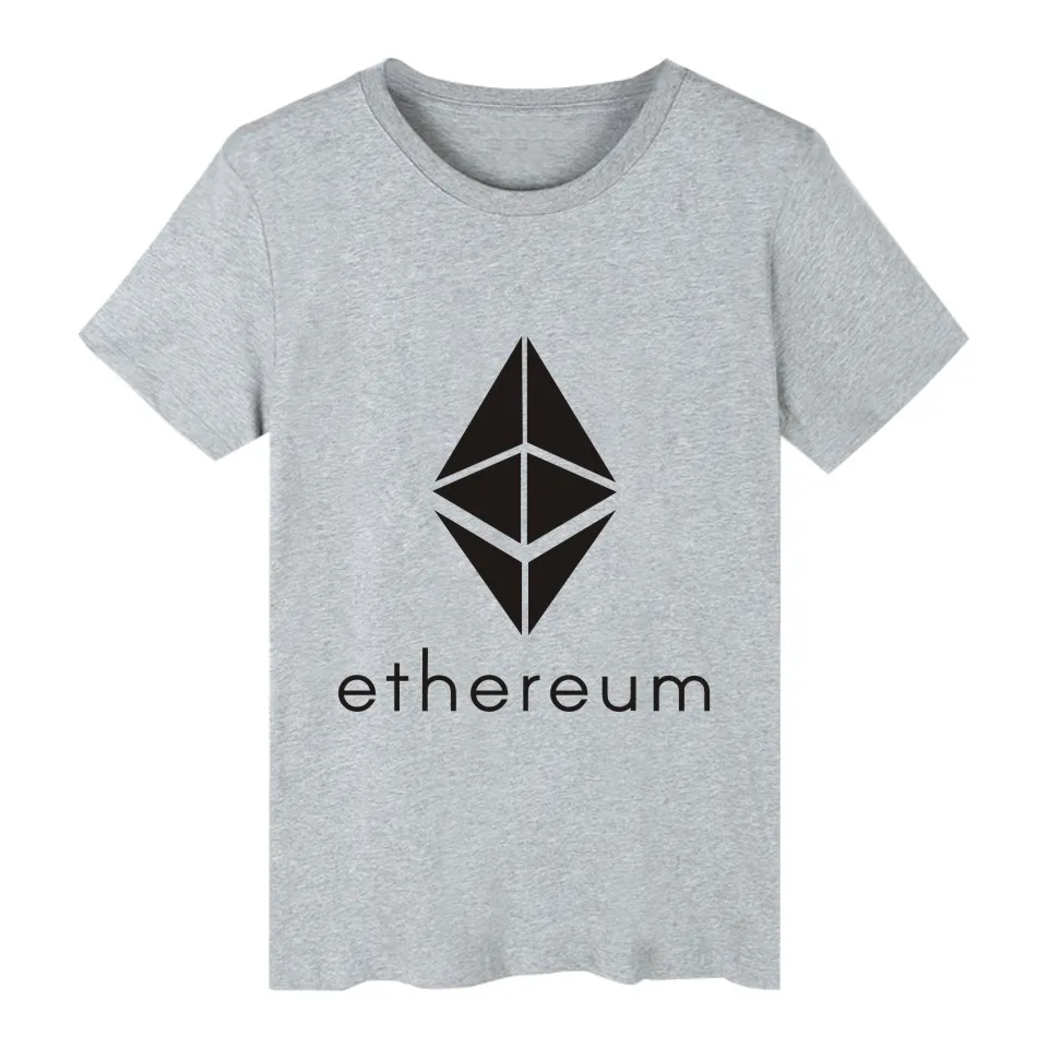 LUCKYFRIDAY ethereum fitness t-shirt Men women black/white camiseta t shirts causual T Shirt xxs-xxxxl ethereum LUCKYFRIDAY ethereum fitness t-shirt Men women black/white camiseta t shirts causual T Shirt xxs-xxxxl ethereum